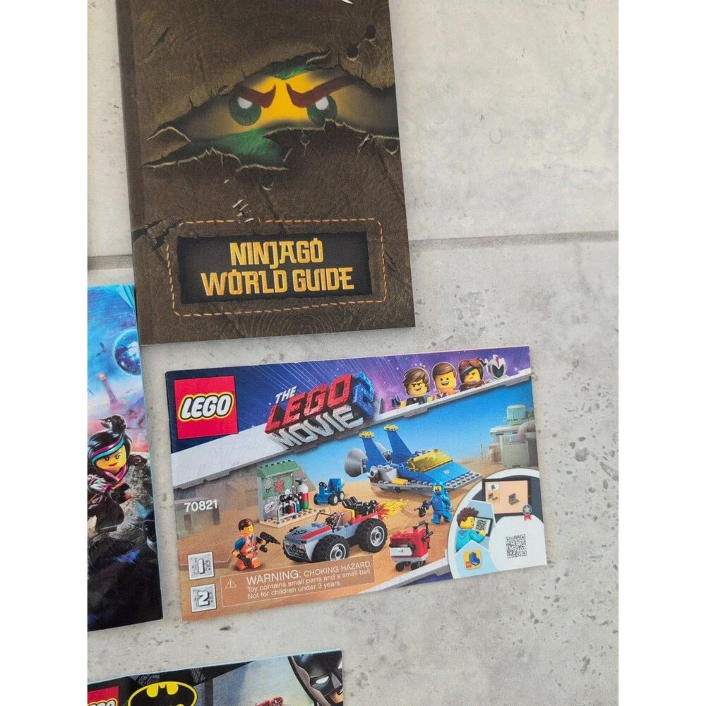 Lego Fortnite, Minecraft, Dimensions, Lego Movie INSTRUCTIONS ONLY Ninjago BOOK